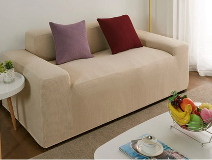 Waterproof polar fleece sofa slipcover in various colours and sizes