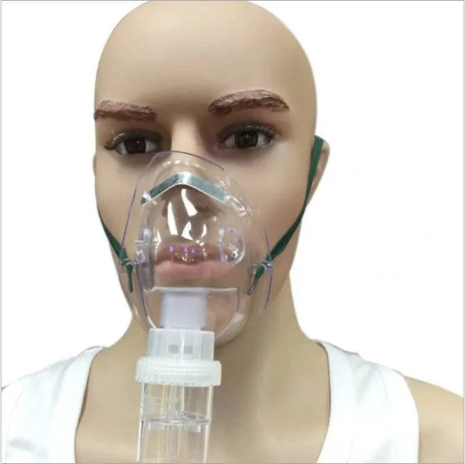 Flexible plastic wire mask aid with silicone cushion for improving surgical mask nose bridge fit.