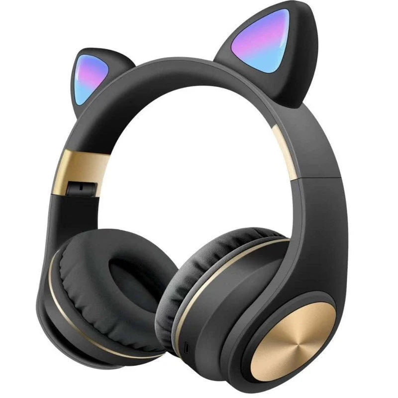 Cat ear Bluetooth headset in various colours with wireless stereo sound