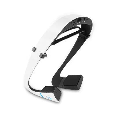 LF-18 Bluetooth sport earphone in white with in-ear fit and wireless design