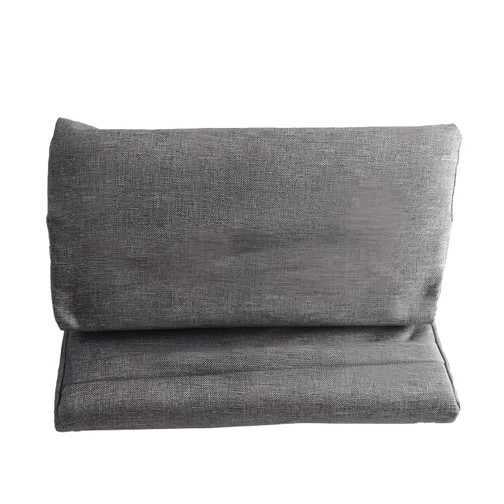 Candy-shaped beige tablet support pillow made of slow rebound foam, height over 25cm, for stable phone and tablet holding