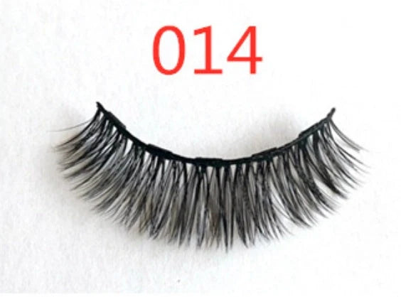 Magnetic false eyelashes set for easy, glue-free application