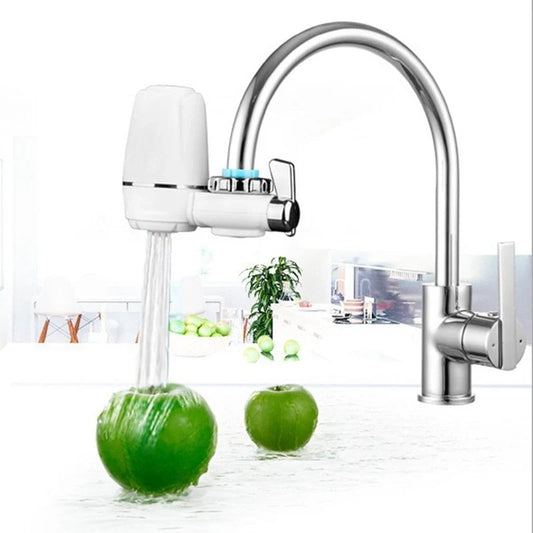 Faucet water purifier with high-speed flow and switchable water types for clean kitchen water