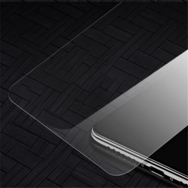 Tempered glass screen protector for iPhone models with high clarity and scratch resistance