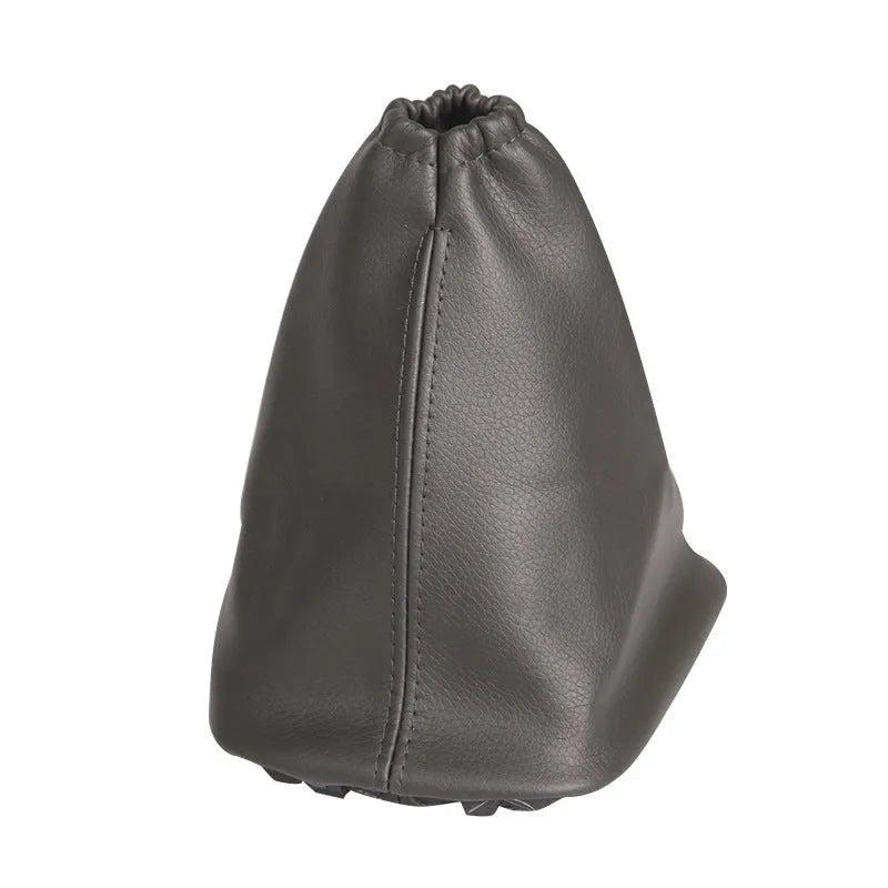 Black leather dust cover for Toyota Corolla gear shift lever