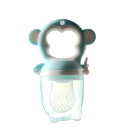 Food grade silicone banana teether toy for babies, safe and soothing for teething