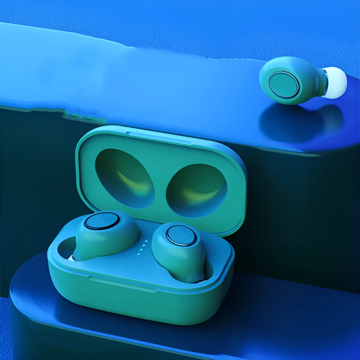 Private Mode TWS wireless Bluetooth headset in-ear design with 10m range and eight colour options