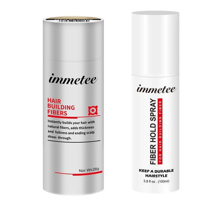Imetee plant hair additive fibre powder for natural thinning hair coverage