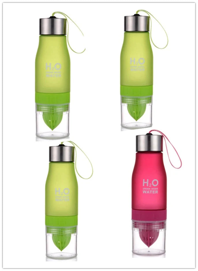 Frosted Plastic Lemon Cup in various colours, BPA-free, 650ml capacity