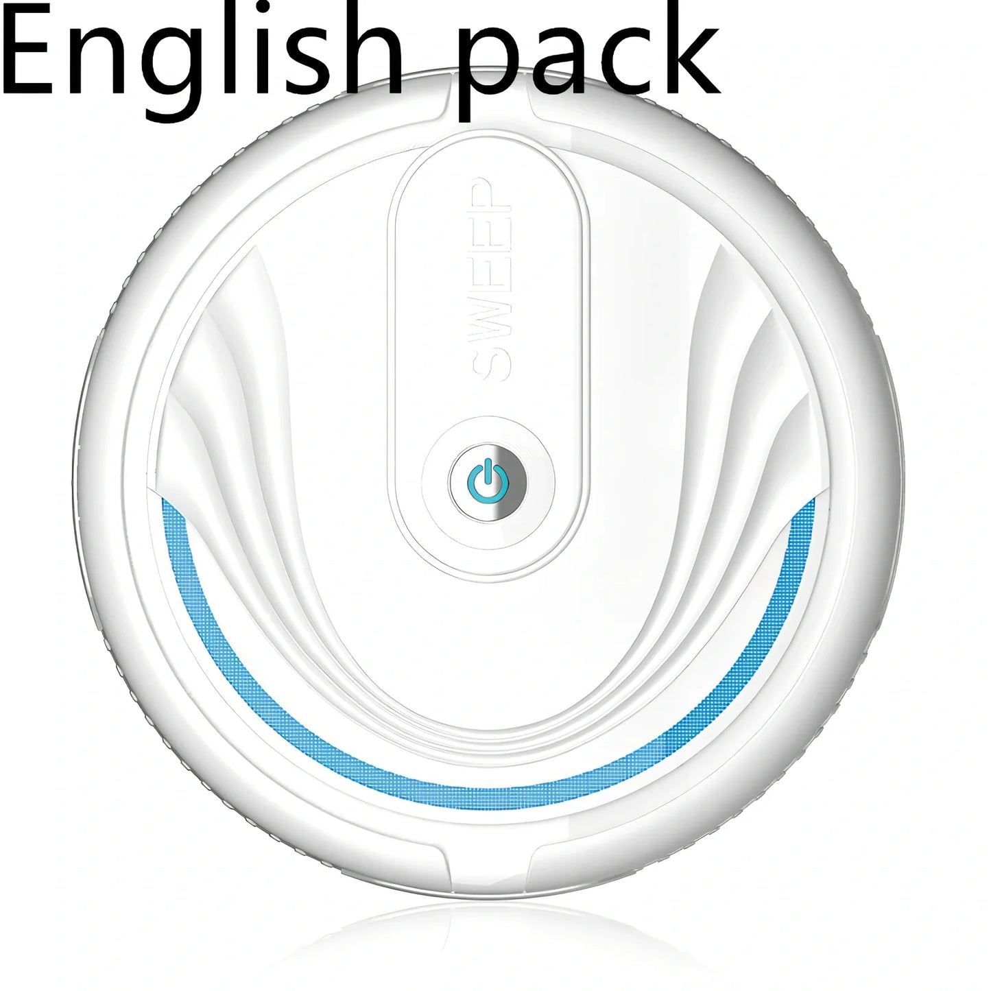 Auto sweeping robot vacuum cleaner with 6.5cm height and 23cm diameter cleaning hardwood floor