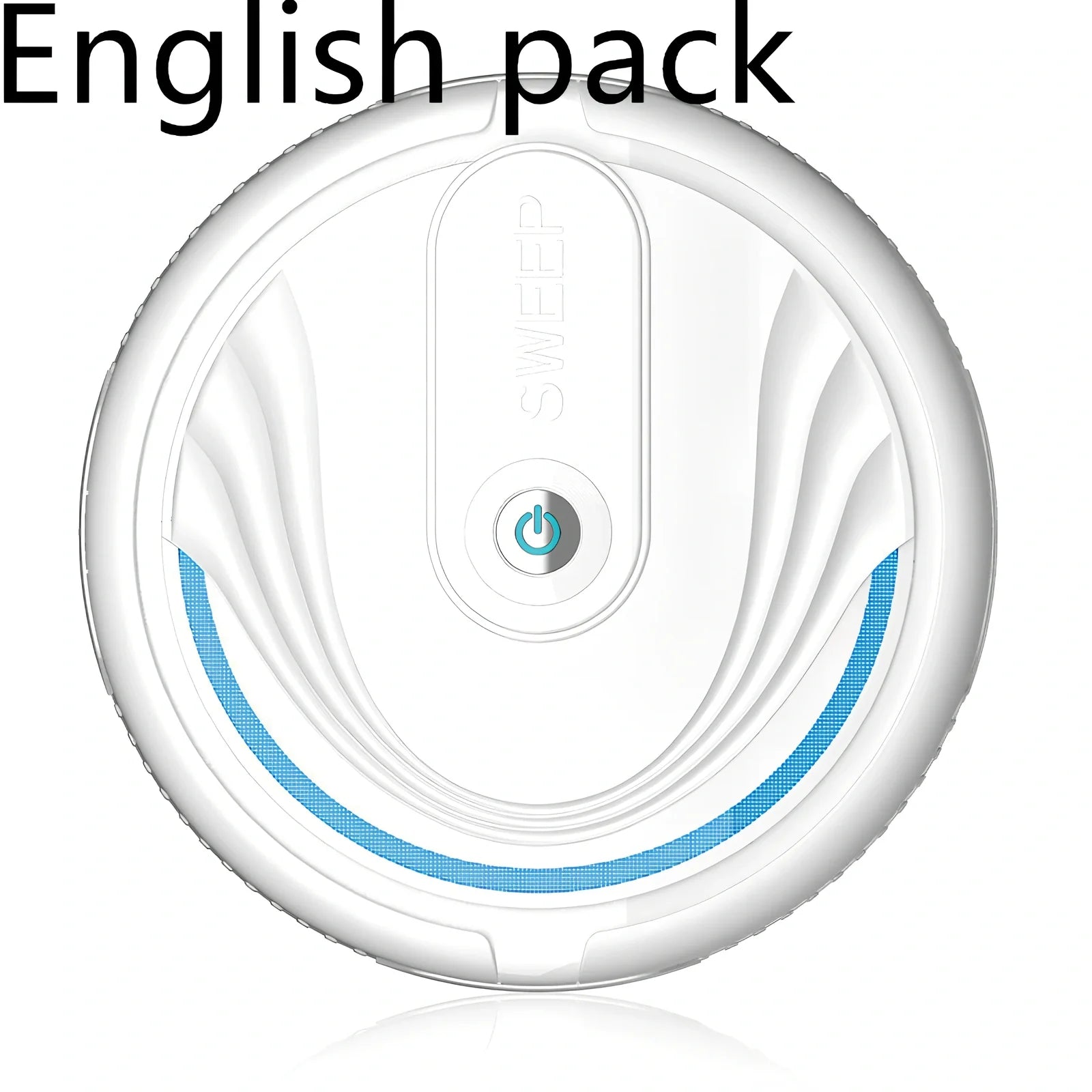 Auto sweeping robot vacuum cleaner with 6.5cm height and 23cm diameter cleaning hardwood floor