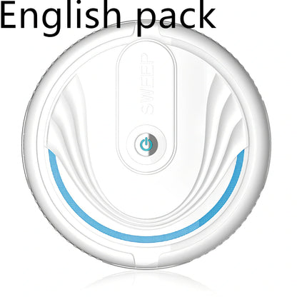 Auto sweeping robot vacuum cleaner with 6.5cm height and 23cm diameter cleaning hardwood floor