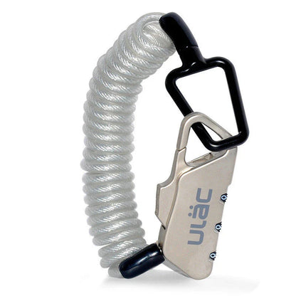 Universal Anti Theft Code Lock Rope for Motorcycle Helmet in multiple colours