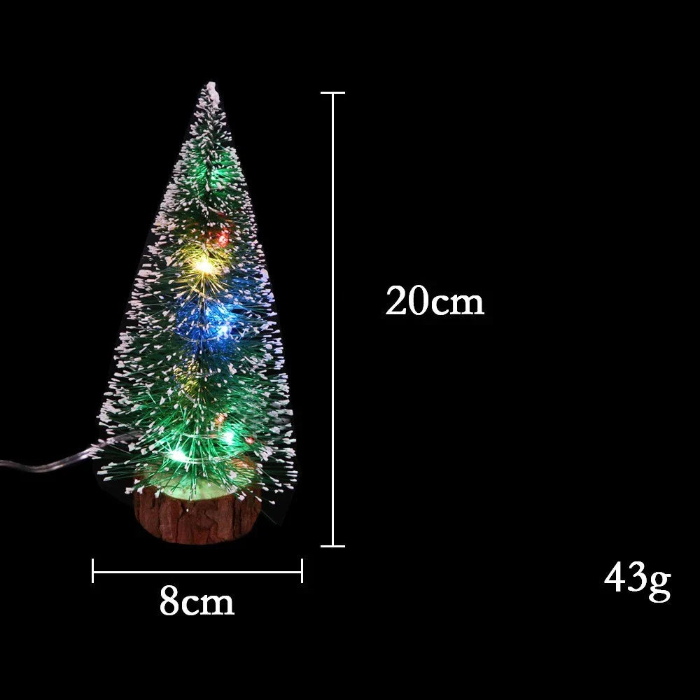 Mini Christmas Tree LED Lights in various sizes with colourful or warm light options