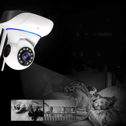Wireless indoor surveillance camera with HD 1080P and infrared night vision