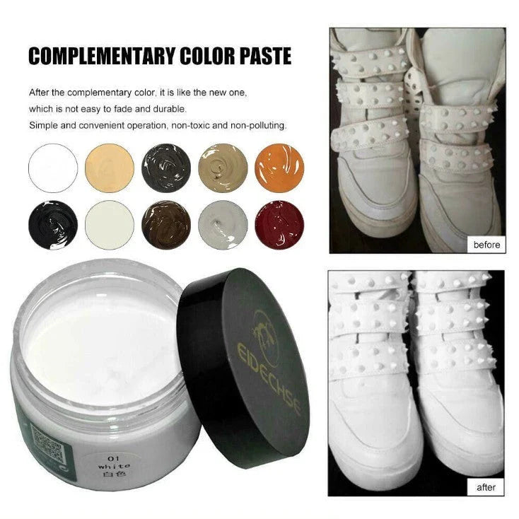 Leather Repair and Restoration Kit - Revive damaged leather goods like shoes, sofas, and jackets