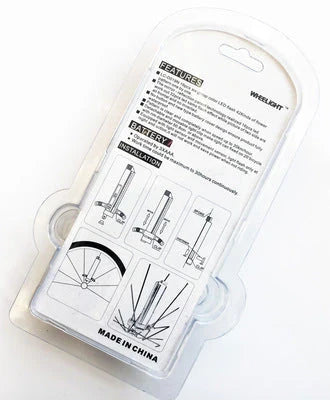 Dazzle Knight Bike Wire Lamp with multiple colour options and patterns for enhanced cycling safety