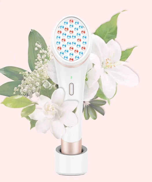 Xpreen Wireless Rechargeable Acne Treatment Device with Blue and Red Light Therapy