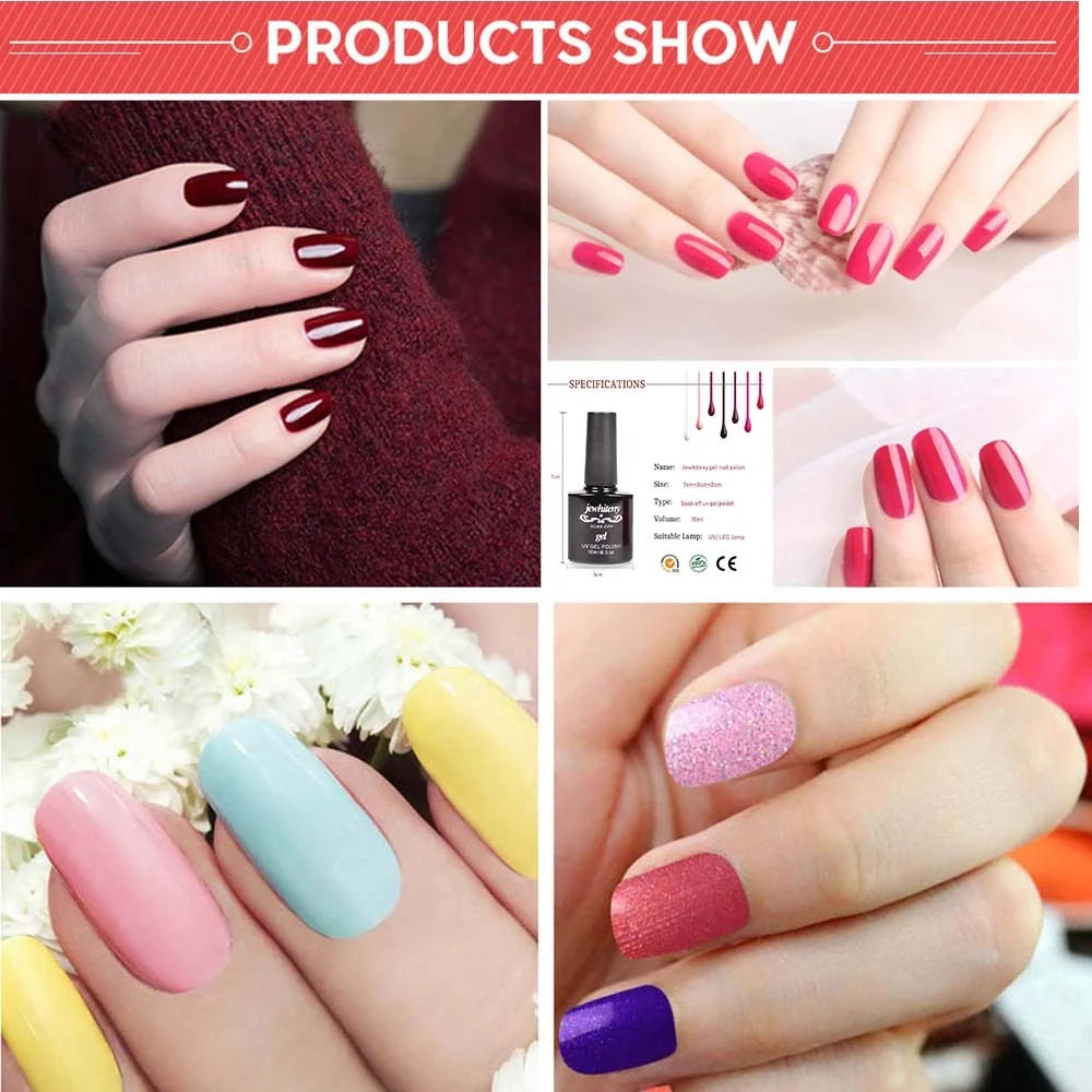 Santilady 80W Nail Phototherapy Machine Set with gel polish options