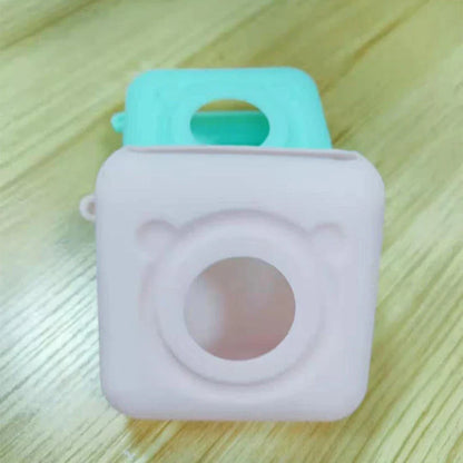 Compact wireless thermal printer for printing photos, labels, and memorabilia directly from your smartphone