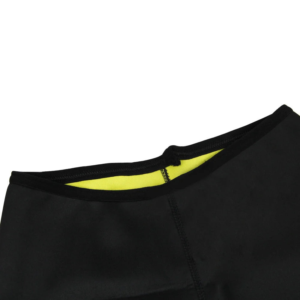 High Waist Thermal Slimming Pants in black, made from 100% polyester for workout and daily wear