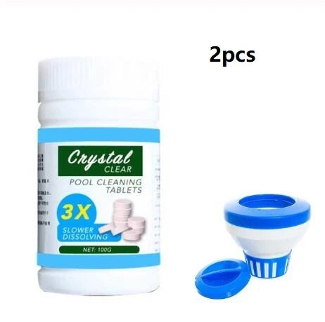 Swimming Pool Effervescent Tablet Box for algae prevention and water clarity