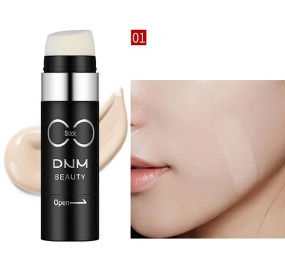 CC rod concealer cushion compact with adjustable silicone applicator tip and refill