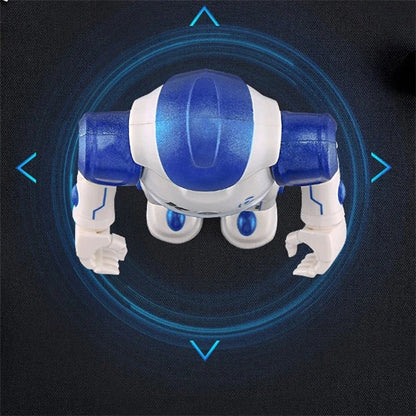 Smart Dancing Robot Toy with Remote Control, Gesture-Controlled Movement, Singing Capability, and Synchronized LED Lights