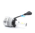 S2 car LED headlight with COB chip and cooling fan system
