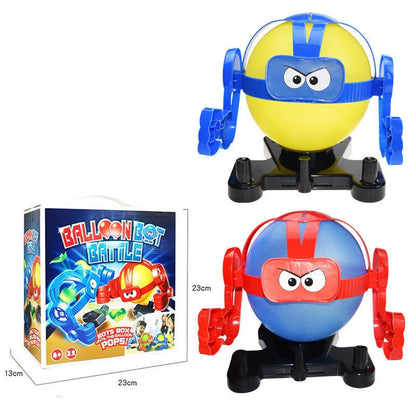 Interactive Balloon Battle Robot Toy with remote control and multi-colour balloons