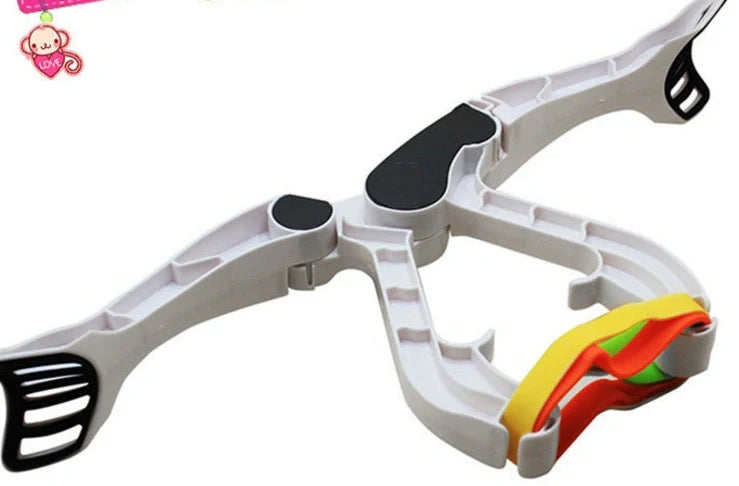 White arms and upper body workout equipment with 560g weight for home fitness training