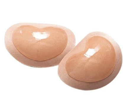 Silicone nipple cover stickers in black and beige for discreet coverage