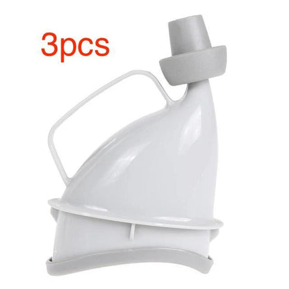 Lightweight and compact emergency urinal for outdoor and car travel