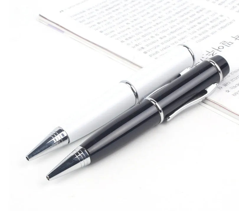 Multi-function U disk pen metal pen laser pointer USB 3.0 flash drive 16GB black