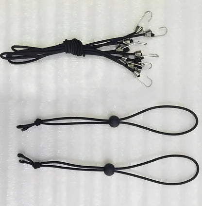 115cm x 62cm vehicle pet barrier with black micro-mesh and elastic straps installed in car