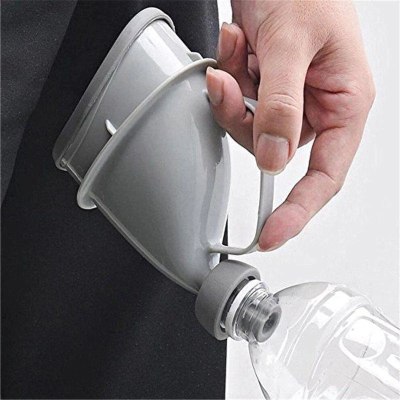 Lightweight and compact emergency urinal for outdoor and car travel
