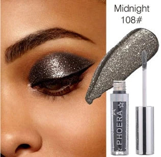 PHOERA Magnificent Metals Glitter and Glow Liquid Eyeshadow in 12 vibrant shades