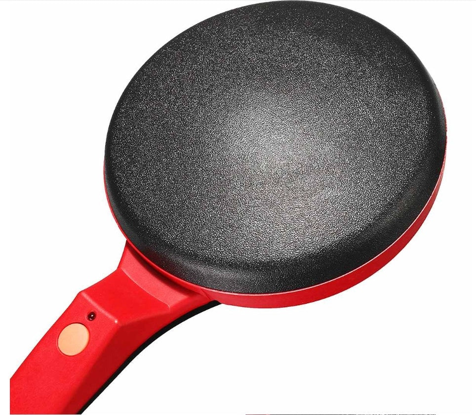 Automatic Electric Baking Pan Dough Machine with non-stick coating and 600W power