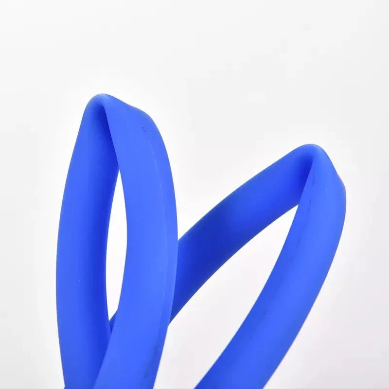 LED Pet Light Collar for Dogs in Blue with Adjustable Modes