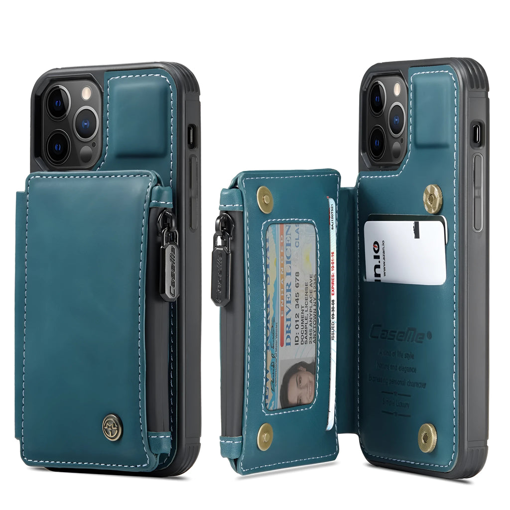 Black mobile phone case with integrated anti-theft brush holster for iPhone Samsung models