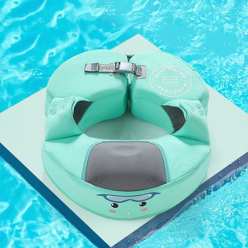 TPU Baby Swimming Ring Floats in various colors, showcasing adjustable buckles and soft fabric for safe, comfortable swimming.