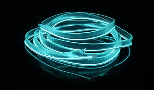 Vibrant, flexible LED strip lights in various colors for neon party decoration, bicycle accents, and customizable illumination