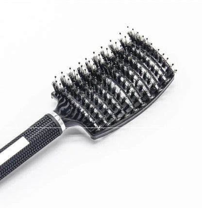 Ultra-Soft Detangling Hair Brush with Scalp Massage - Premium Bristles and Nylon for Effortless Tangle-Free Hair