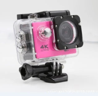 4K Waterproof Sport Camera with 30m depth resistance and 170 wide-angle lens