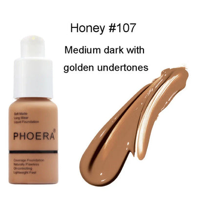 Smooth & Matte Oil Control Concealer Foundation for a flawless, radiant complexion