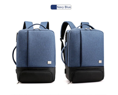 15.6 inch anti-theft nylon laptop bag in various colours