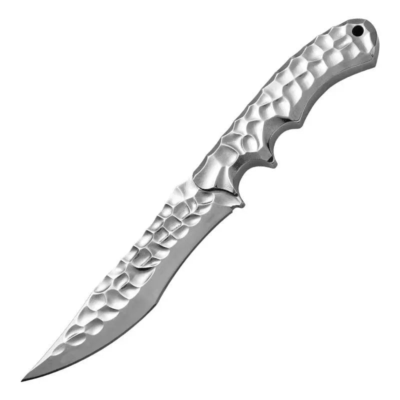 Cold Ice survival knife with 5CR13 steel blade 140mm and one-piece keel handle