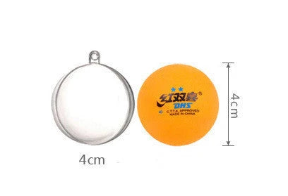 Food-grade PS plastic hollow decoration balls in various sizes for versatile use