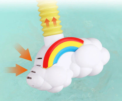 Elephant model electric water spray toy for kids bath time fun