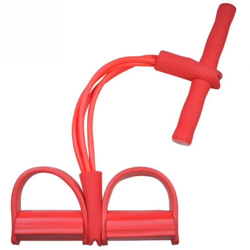 Natural Latex Resistance Trainer with handles for full-body workouts